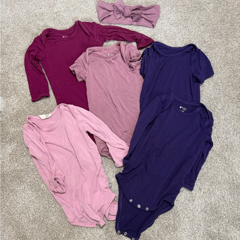 Kyte BABY Bodysuit Bundle- 6-12 month
